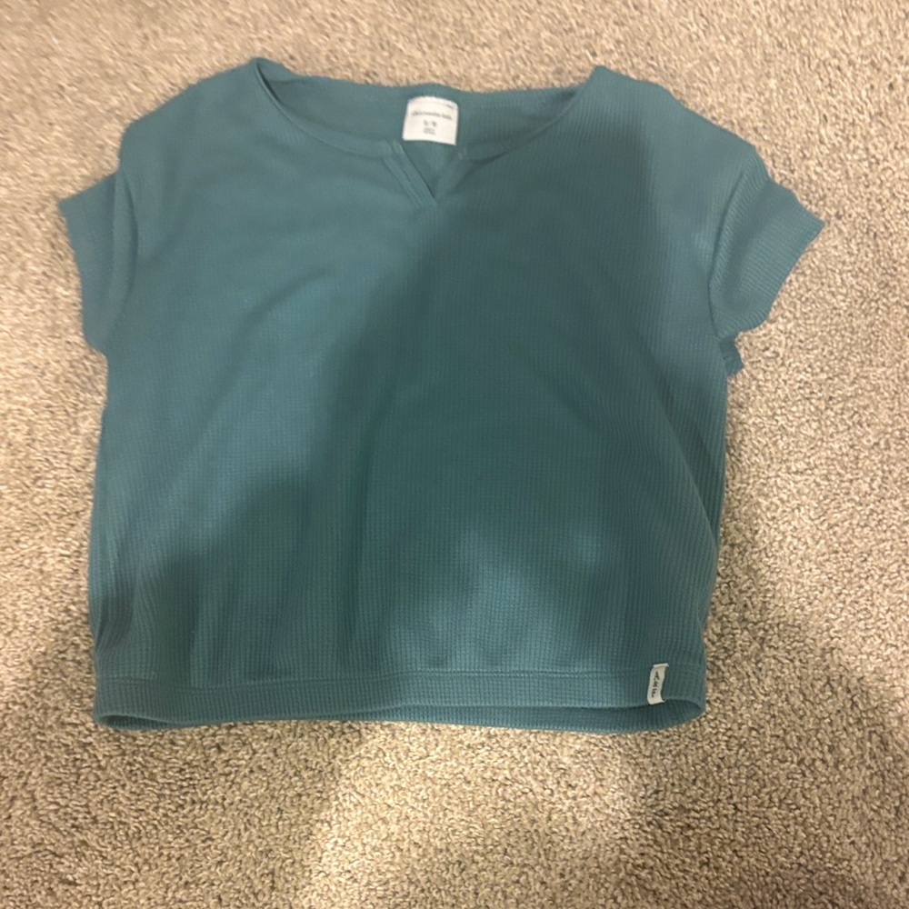 Abercrombie Kids Teal Short Sleeve Top